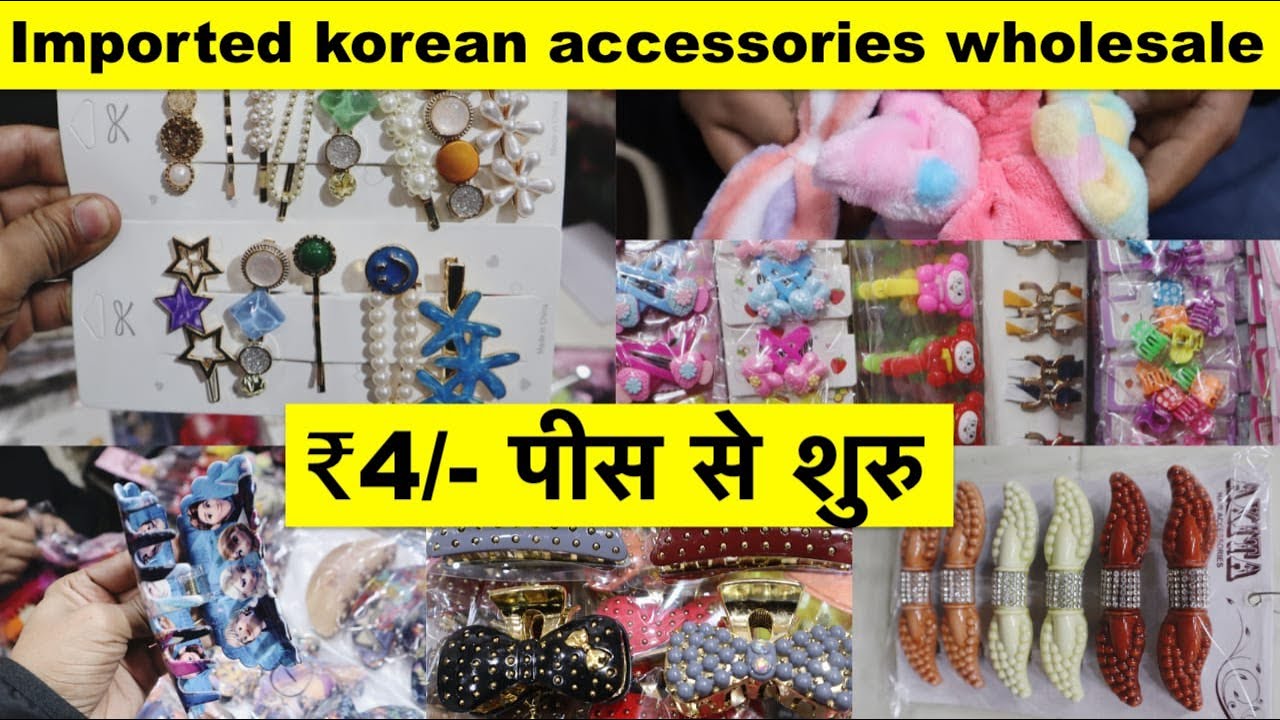 Korean hair accessories wholesale Imported hair accessories wholesale