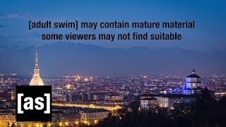 Adult Swim - City At Evening - Tagged Disclaimer