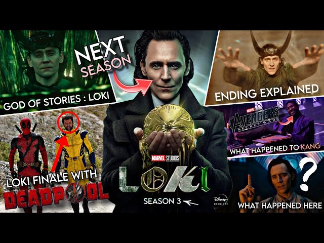 NEW LEAKS FOR LOKI ENDING, DEADPOOL 3, & THE MARVELS! 