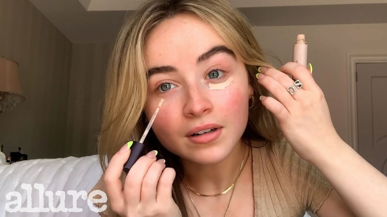 Sabrina Carpenter's 10 Minute Makeup Routine For Light | Allure - YouTube