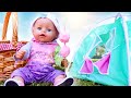 Baby Annabell -nukke telttailee - Kokkaa leluruokaa vauvanukkejen kanssa