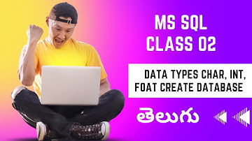 Ms Sql Class 02  nov22nd 2022   Data types Char, Int, Foat  Create Database