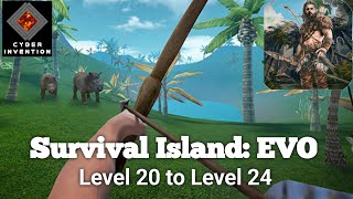 Survival Island : EVO gameplay walkthrough Level 20 to 24 Full HD 1080p screenshot 1