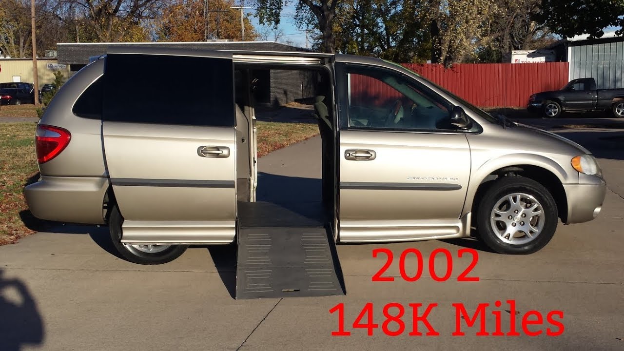 Wheelchair/Mobility Van 2002 Dodge Grand Caravan SE 148K Miles $6,950.
