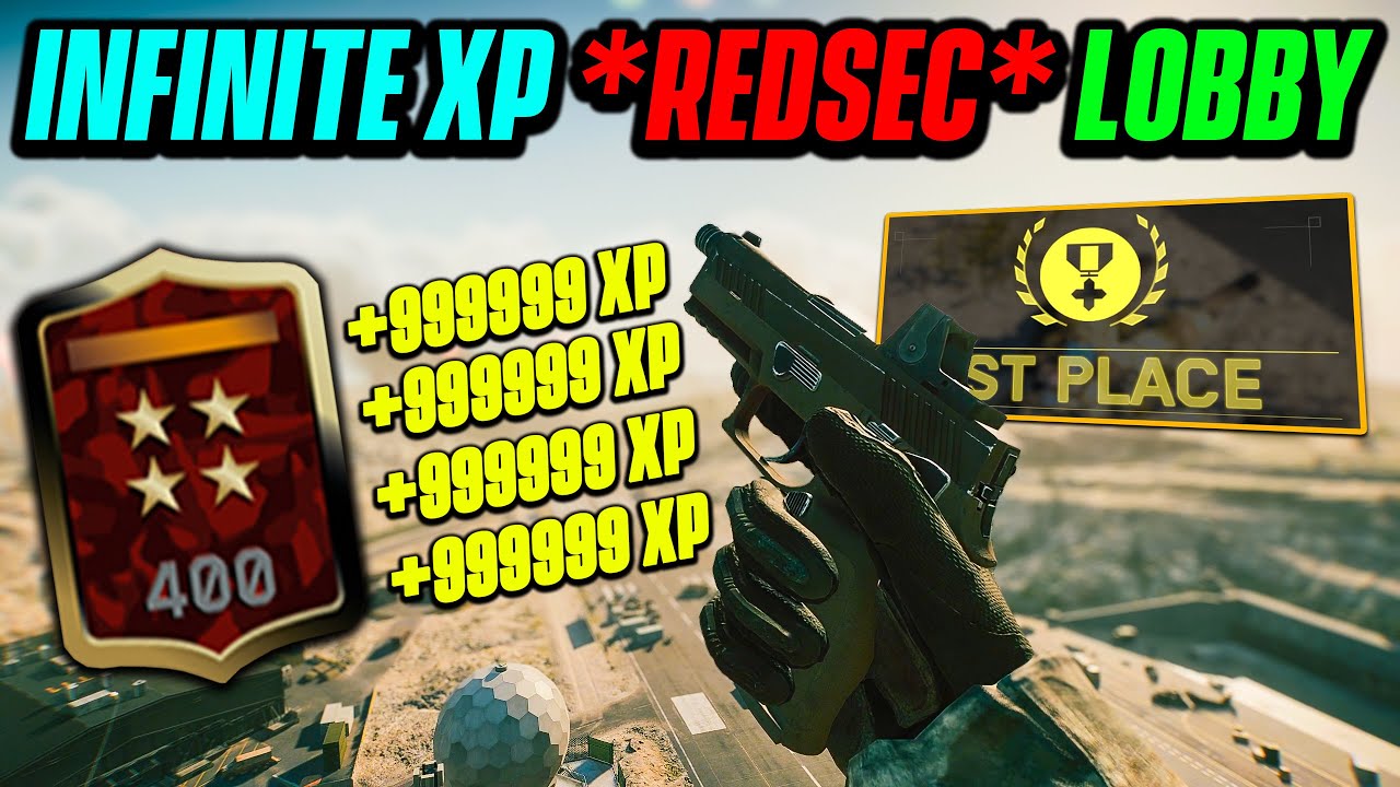 Redsec Ranks *NEW* EASY XP LOBBY IN BATTLEFIELD 6! ( REDSEC / RANK XP / 20,000 XP P ...