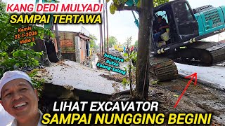 TERKINI KALI APUR KARAWANG❗️EXCAVATOR KESULITAN SAMPAI NUNGGING ANGKAT JEMBATAN BETON BERLAPIS LAPIS