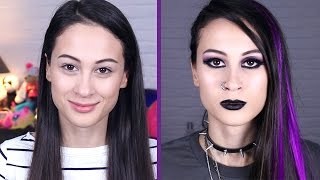 MEZELF EEN MAKE-OVER TOT PUNK GEVEN! || LookSwap