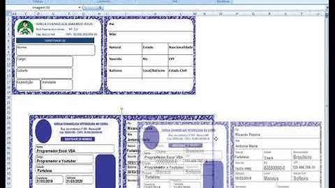 Transforme seu CPF em Código de Barras no excel | passo a passo como fazer carteirinha