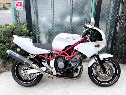 YAMAHA TRX850 OVER製フルエキゾーストマフラー装備 - YouTube