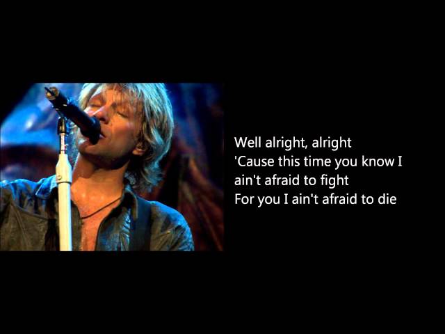 Bon Jovi - Nobody's Hero