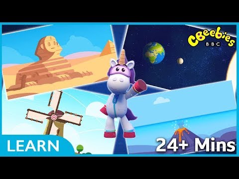 CBeebies | Go Jetters Funky Facts 2018 | 24 Minutes