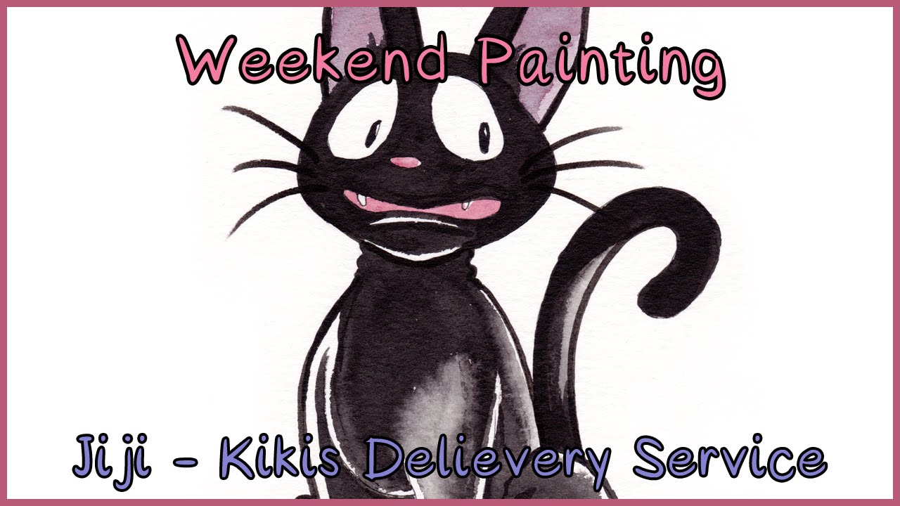 Speed Painting Jiji Kiki's Delivery Service YouTube