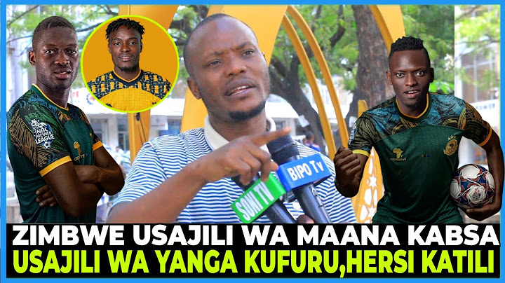 DOSA YANGA:APAGAWA USAJILI WA YANGA,USAJILI WA YANGA NI KUFURU,HERSI ANA BALAA USAJILI WAKE ATENGWE
