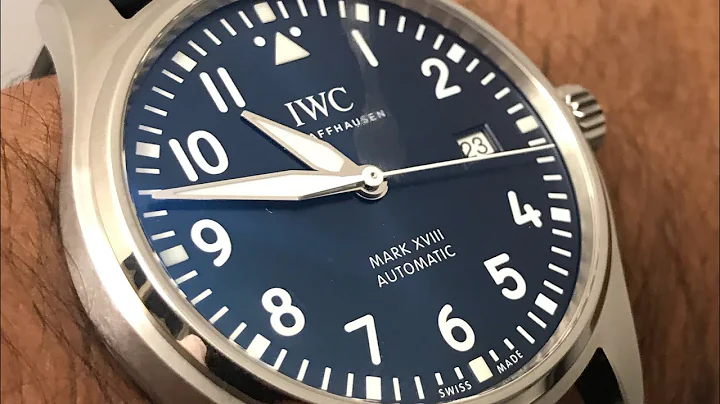 Review of my new luxury steel sports watch. The IWC pilots watch, Mark XVIII, Le Petit Prince #watch