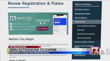 Time to renew: NCDMV license, registration COVID-19 renewal extension coming to an end