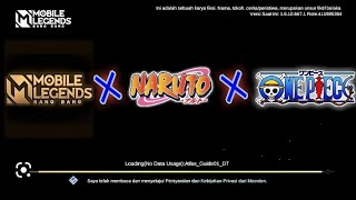 Loading screen Mobile Legends ML × NARUTO × ONE PIECE