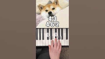 Thumbnail of Morning Alarm Piano Tutorial #shorts
