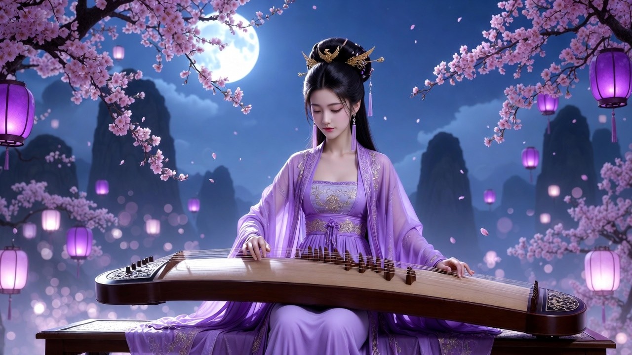 Chinese Zen Sleep Music 🌿🌙: Soft Bamboo Flute, Erhu & Guzheng Harmony ...