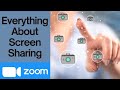 Zoom Complete training in Screen Sharing #teachonline #zoomtraining