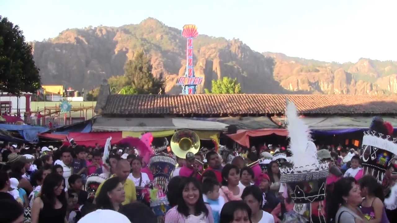 Carnaval Tepoztlan 2013 Primer Dia Niños - YouTube