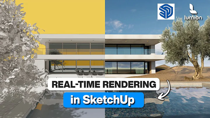 SketchUp Real-Time Rendering? Yes, with Lumion View! Tutorial