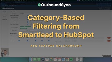 New feature: Category-based filtering from Smartlead into HubSpot