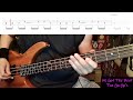 We got the beat by the gogos  bass cover with tabs playalong