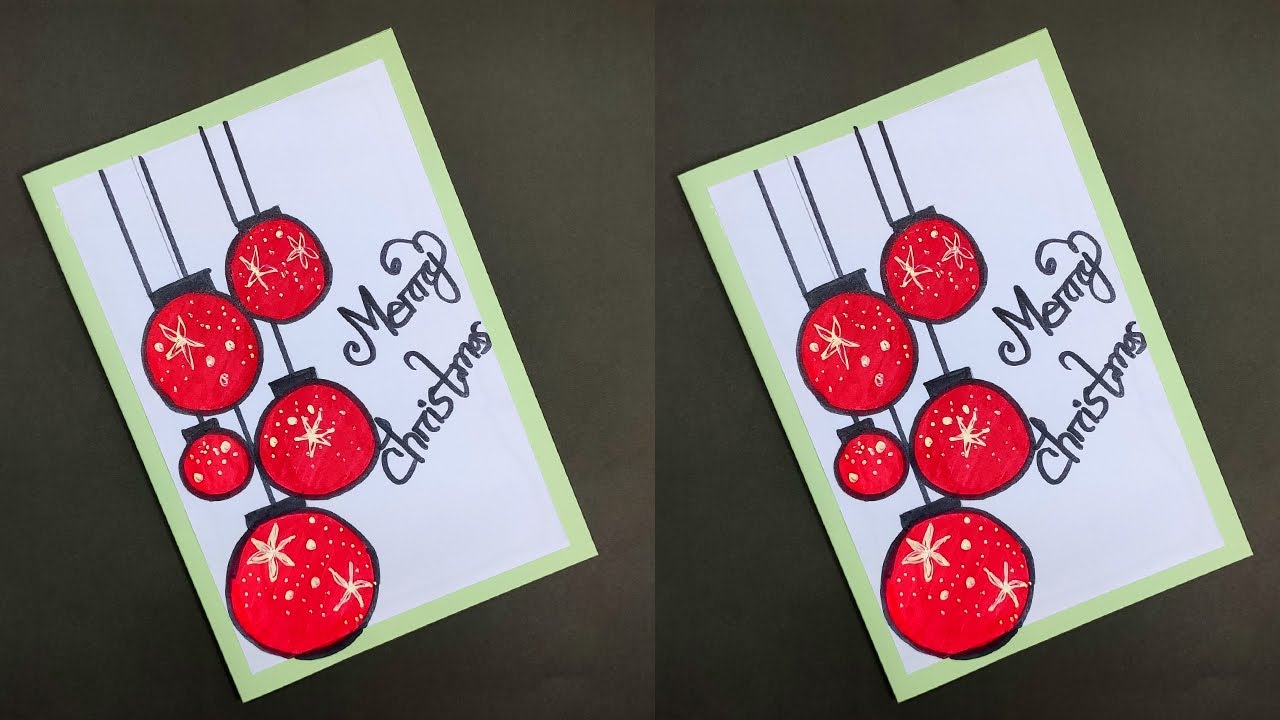 Christmas Greeting Cards Christmas Decoration Ideas Handmade