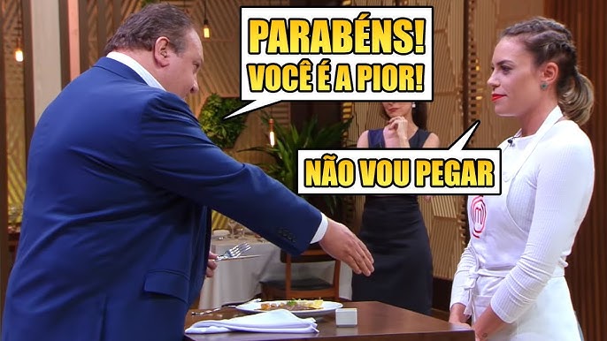 Masterchef estreia com receitas erradas. Relembre galã que fez o mesmo!