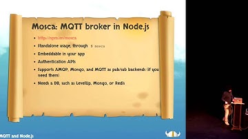 Matteo Collina: "MQTT  and  Node.js  Messaging the Internet of Things"