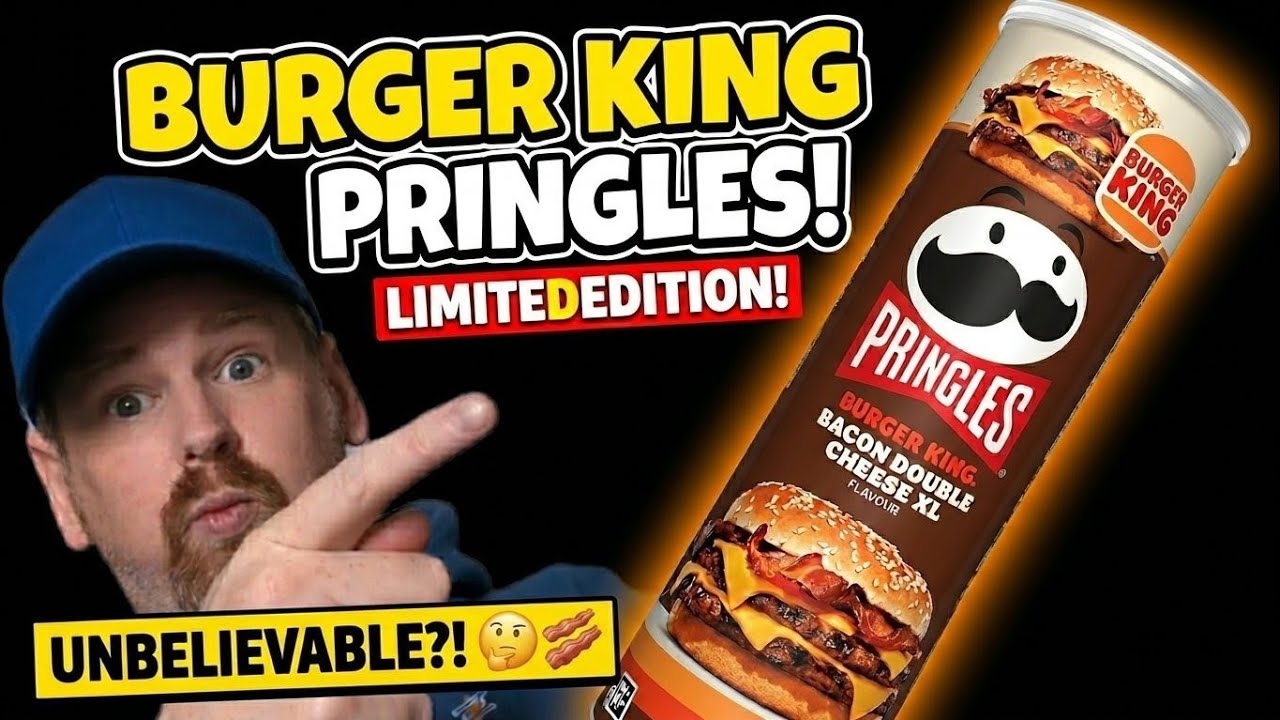 I Tried the BURGER KING Pringles... (Bacon Double Cheeseburger XL)