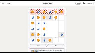 LinkedIn Tango Today Answer - Puzzle #515 | March 6, 2026