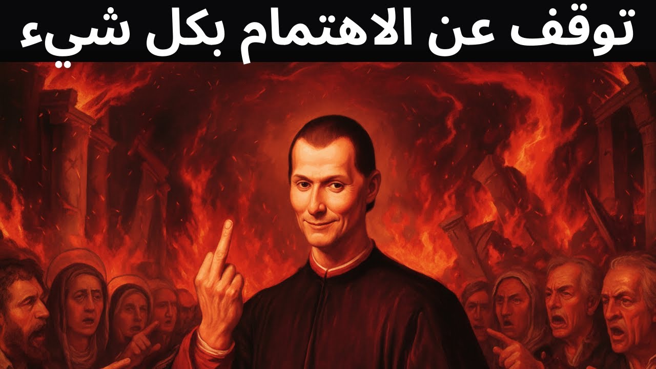 فن اللامبالاة البارد — دليل ماكيافيلي لتصبح بلا مشاع| Machiavelli