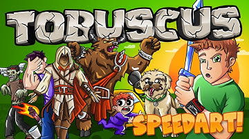 TOBUSCUS! New Youtube Background (SpeedART)