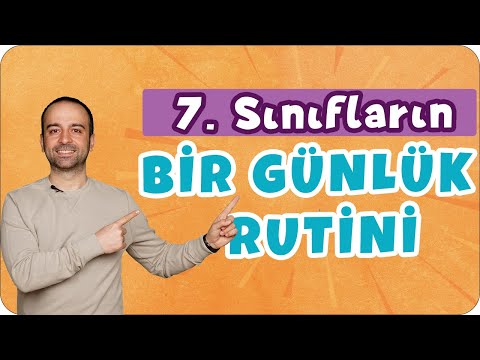 7. Sınıf Öğrencisinin Bir Günlük Ders Çalışma Rutini Nasıl Olmalı?