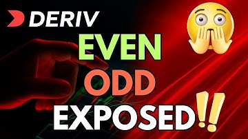 The Hidden Danger of Even-Odd Trading on Deriv ⚠️ | Even-Odd Trading EXPOSED ❌