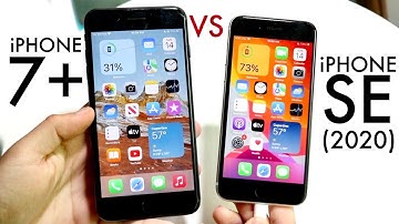 iPhone SE (2020) Vs iPhone 7 Plus In 2023! (Comparison) (Review)