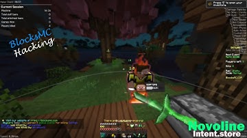 BlocksMC Hacking montage #1 w/Novoline crack (config release)