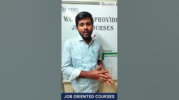 Kummari Nagasekhar Completed NDT Level-II at ANDT | Best NDT Institute #ANDT #shorts