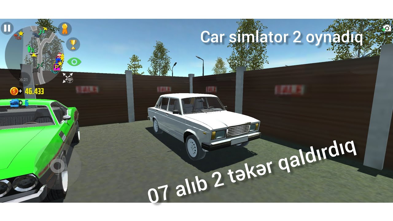 Car simlator 2 oynadıq 07 alıb 2 təkər qaldırdıq!!!Car simlator 2