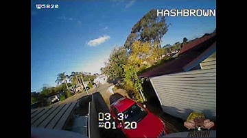 #BROWN Testing new F3 Brushed Flight Controller (Frsky Rx + OSD) for Tiny Whoop