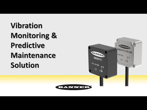 Sure Cross Vibration And Temperature Sensor