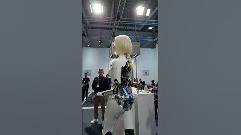 Latest AI Robot Unveiled at the 2025 Robot Expo. #robotics #airobot #humanoidrobot #robot