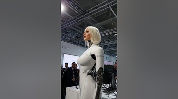Latest AI Robot Unveiled at the 2025 Robot Expo. #robotics #airobot #humanoidrobot #robot