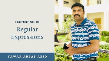 Lecture No. 01 | Regular Expressions in Urdu/Hindi | Theory of Automata