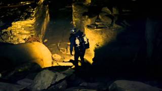 Solo cave diving one of the last unexplored places in the UK (no comm)