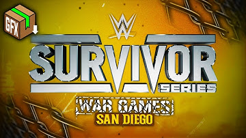 WWE Survivor Series Titantron Logo Loop 2025 (Custom)