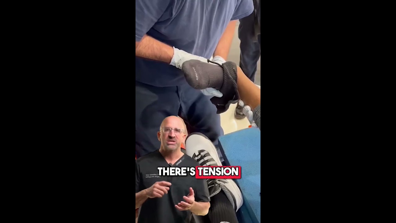 Ankle DISLOCATION FRACTURE Suffered An Injury Shorts