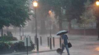 Heavy crazy Rain in Philly on 07/31/09