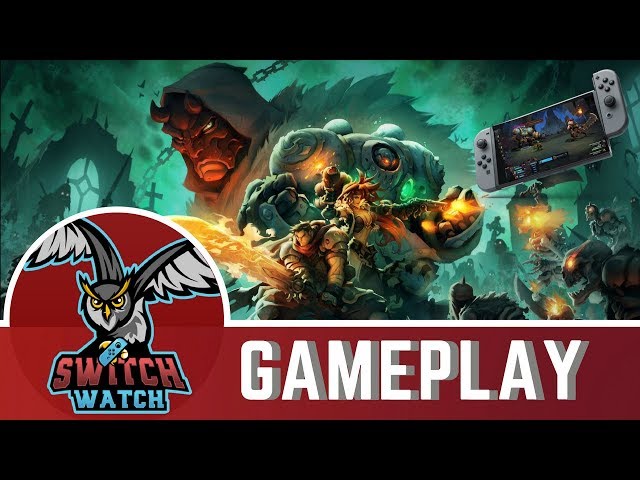 Battle Chasers: Nightwar Nintendo Switch Gameplay first 30 mins